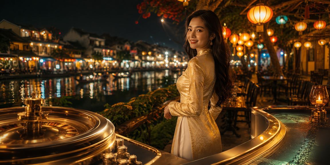 Khung cảnh casino và giải trí tại Hội An